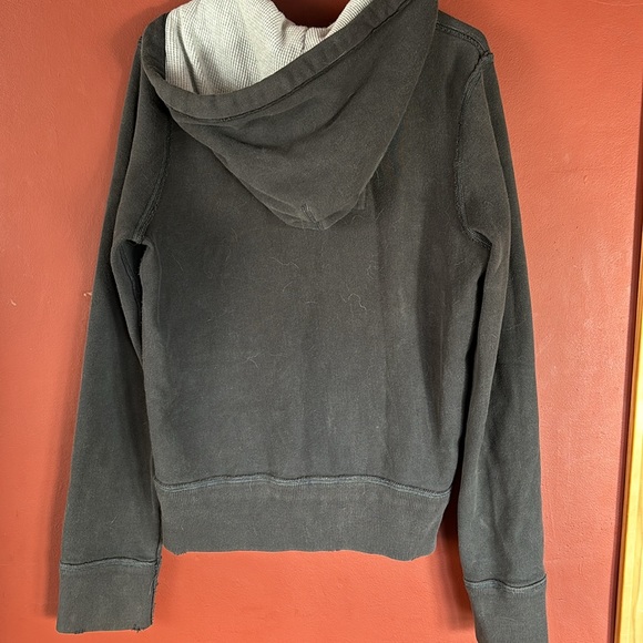 Abercrombie & Fitch Full Zip Hoodie, Men’s Small, Gray - Picture 2 of 3